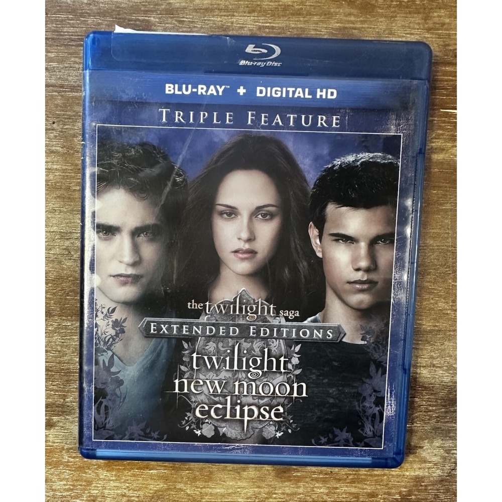 Twilight / New Moon / Eclipse [Blu-ray] DVDs